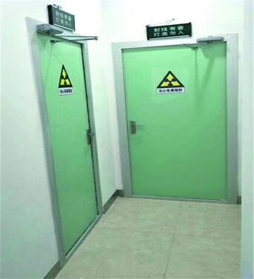 烟台厂家定制防 辐射铅门 CT室铅门 放射科射线防护施工